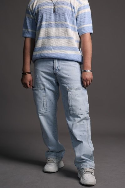 Wide leg Men's with pocket